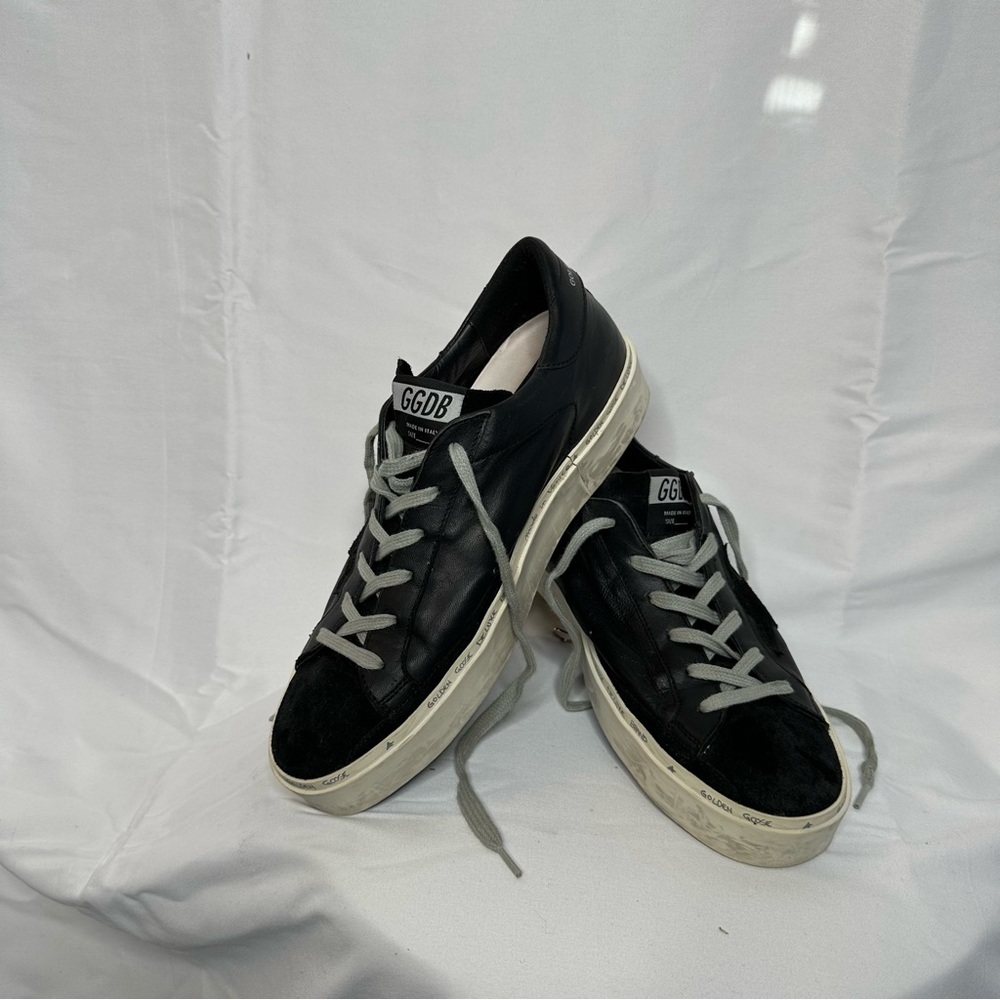 Golden Goose High Star black sneakers